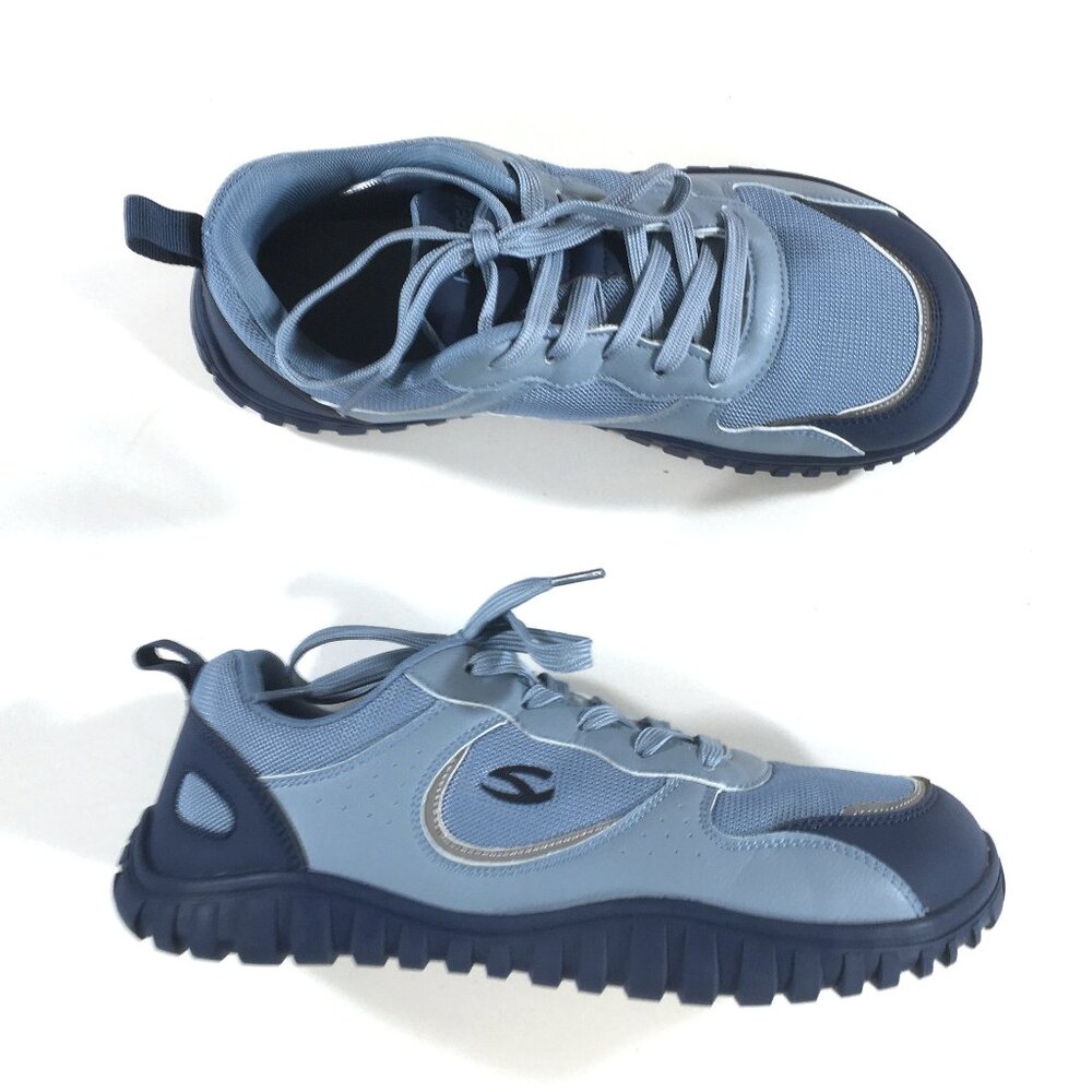 Hobibear Lace Up Sneakers EUR 43 Mens Size 10 Blue Wide Toe